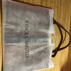 Vince Camuto vegan leather tote